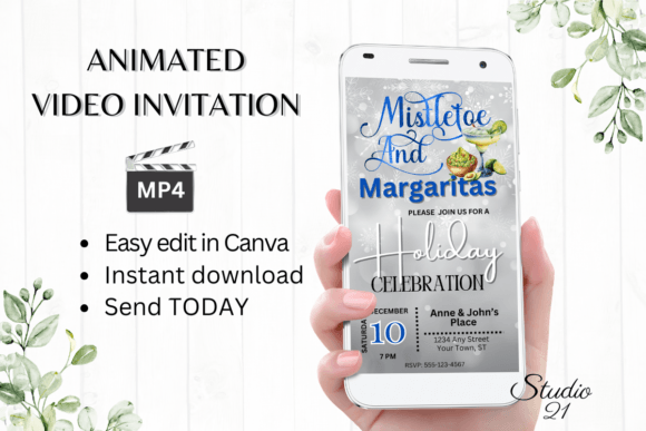 Christmas Holiday Party Evite: Effortless Festive Invitations