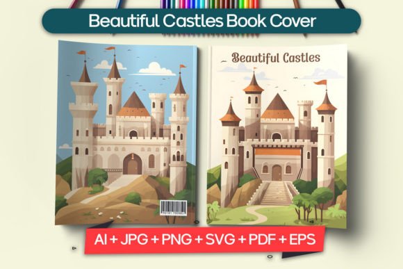 Craft Your Vision with the Beautiful Castles Book Cover Template