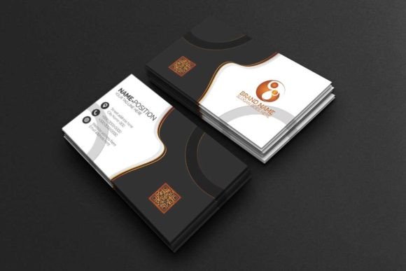 Creative Dark Luxury Business Card: Elevate Your Brand Presence