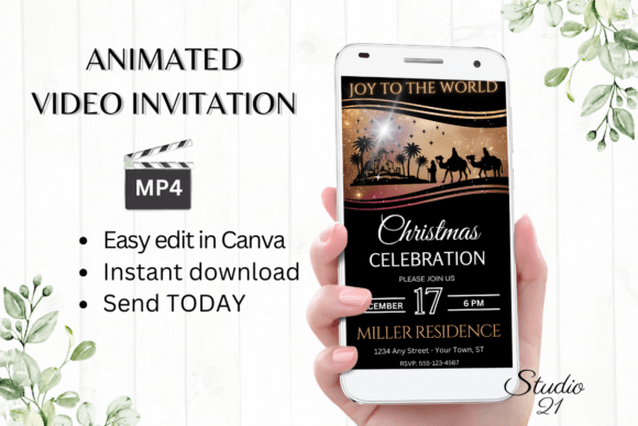 Effortless Holiday Cheer: Mastering the Digital Christmas Invitation