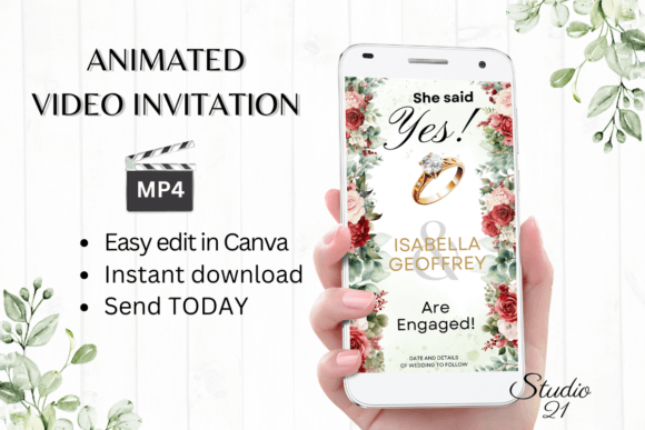 Elegant Engagement: Using Red Roses for Your Announcement