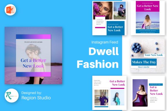 Instagram Feed - Dwell Fashion: A Template for Your Brand