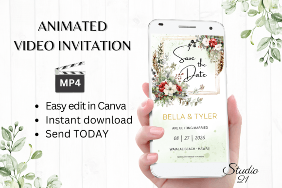 Instant Style: Why the W2182 Save the Date Template Works