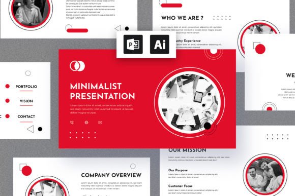 Minimal Presentation Template Layout: Your Strategic Design Asset