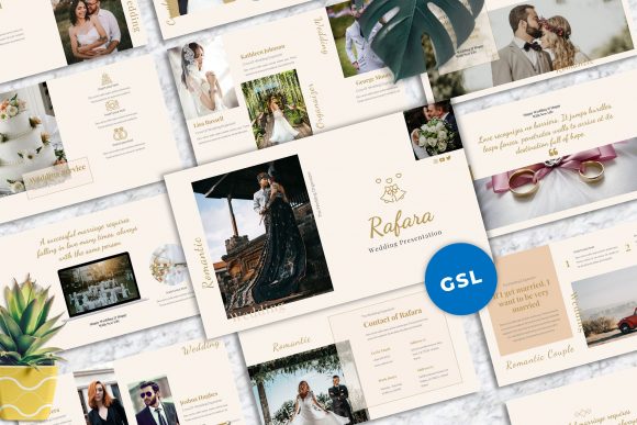 Rafara - Wedding Googleslide Templates: Your Next Presentation Asset