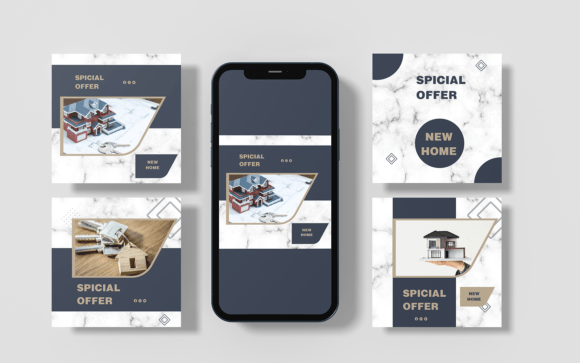 Real-estate Social Media Template-021-22: Your New Secret Weapon