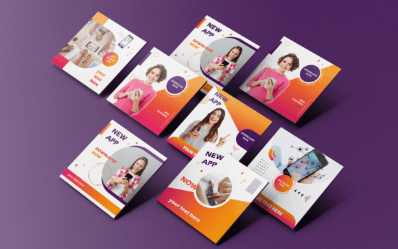Streamline Your Branding with Social Media Posts Templates-App-031-22